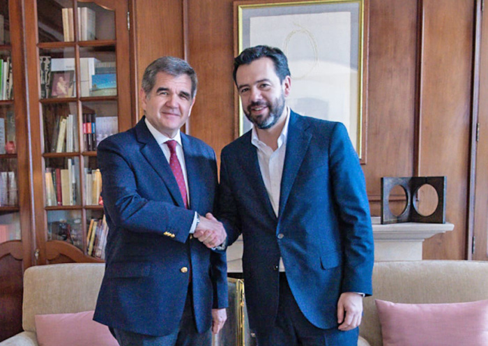 Alcalde de Bogotá recibe al Embajador de España en Colombia