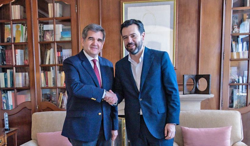 Alcalde de Bogotá recibe al Embajador de España en Colombia